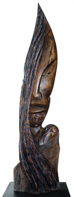Joe Kemp NZ Maori wood sculptures and carving